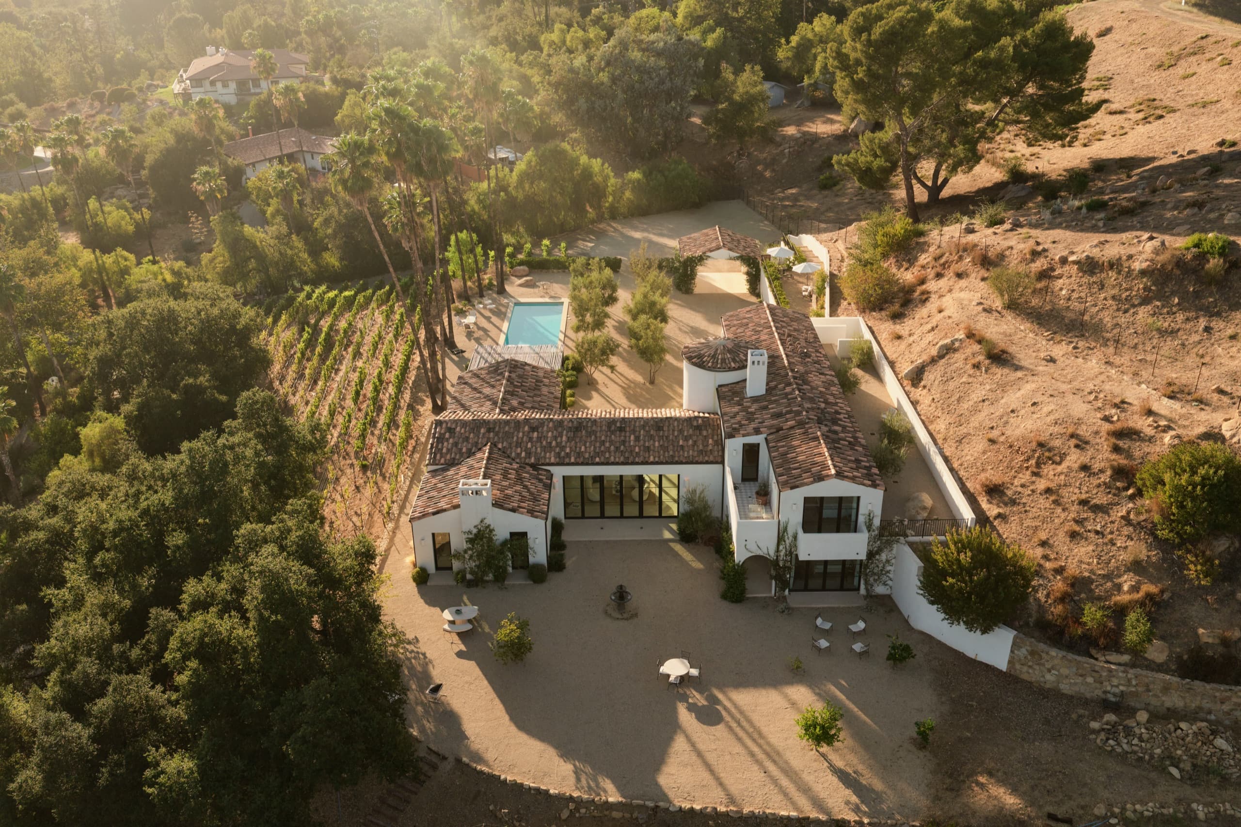 Aerial — 2259 McNell Road, Ojai