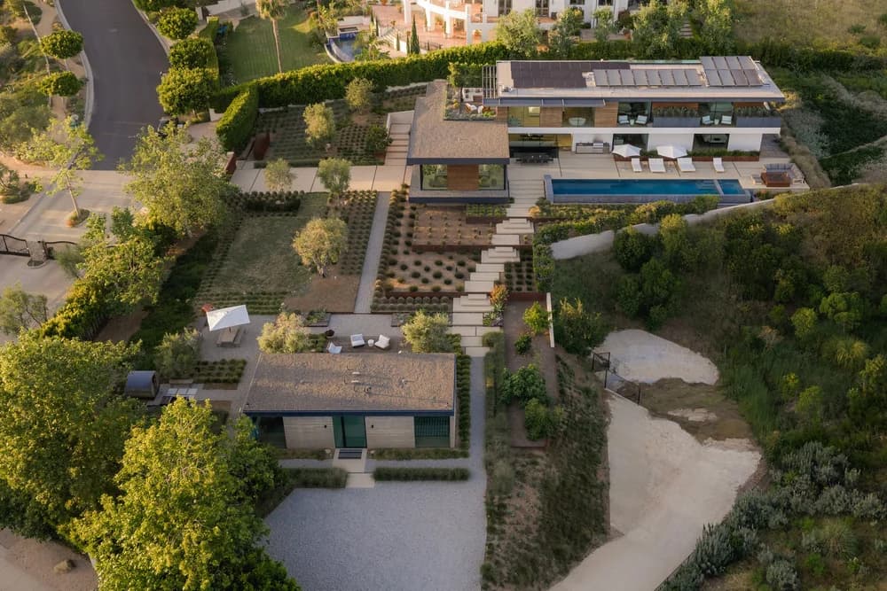 Aerial — 6398 Sea Star Drive, Malibu